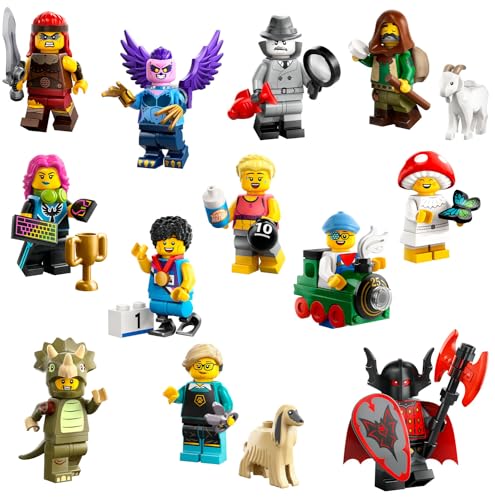 Selección: Lego 71045 Minifiguras – Serie 25 – Minifigures Coleccionables Lego Figuras + Postal Gratis (04 – Sprinter)