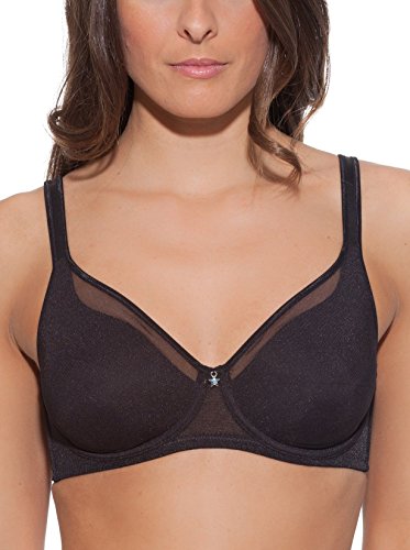 Selene - Sujetador Zafiro, color negro, talla 105C