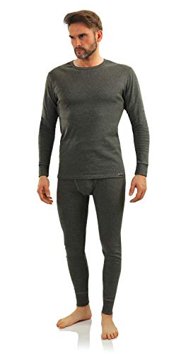 Sesto Senso Hombre Pantalones Largos k1 (Melange Oscuro, M)