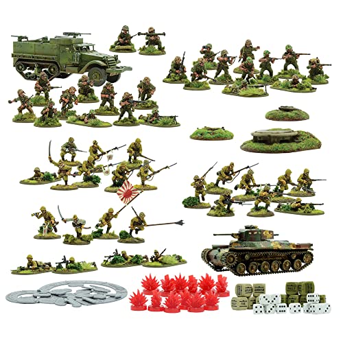 Set de Inicio Bolt Action Island Assault. Versión en español