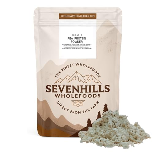 Sevenhills Wholefoods Polvo De Proteína De Guisante Crudo Orgánico 2kg