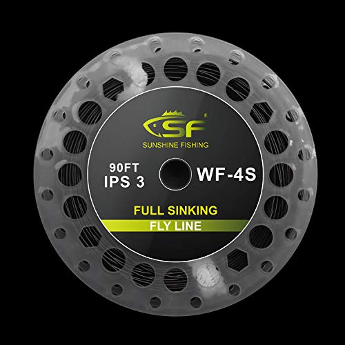 SF Sedal de Pesca con Mosca de Hundimiento Completo Peso hacia Adelante Línea de Mosca Cónica WF9S 90FT IPS3