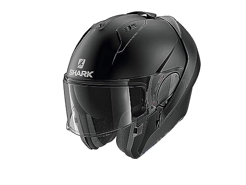 SHARK, Casco Moto modulare EVO ES Negro Mate, L