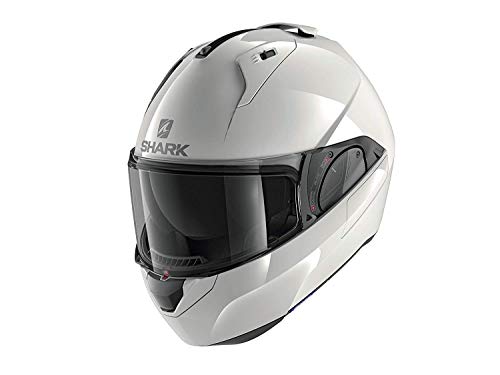 Shark EVO Es Casco de Moto, Hombre, WHU, S