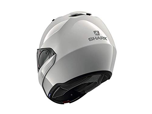 Shark EVO Es Casco de Moto, Hombre, WHU, S