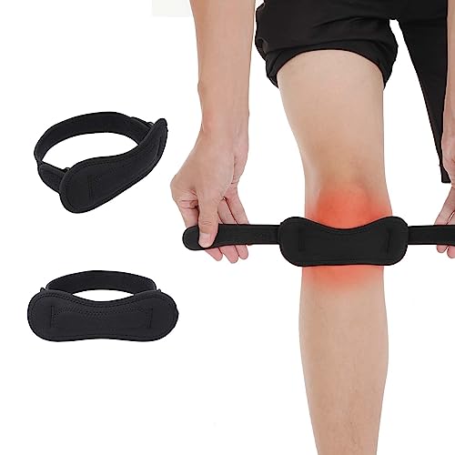 Sibba 1 Par Rodillera Para El Tendón Rotuliano Para El Alivio Del Dolor De Rodilla Rodillera Ajustable Rodillera Para Ejercicios De Levantamiento De Pesas Sentadillas Correr Baloncesto