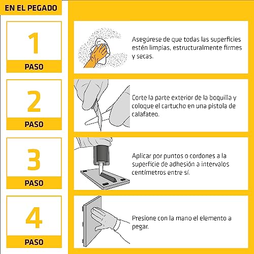 Sikaflex 11 FC Purform, Gris hormigón, Masilla adhesiva multiusos, sellado y pegado, Sellador poliuretano multisoportes, interior y exterior, 600ml