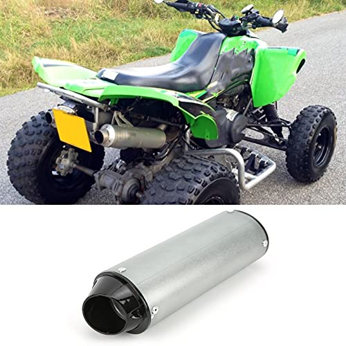 Silenciador de tubo de escape de 1.3 in, punta de escape de motocicleta, silenciador de escape de 32 mm, apto para motocicleta de 90cc 110cc 125cc 150cc 160cc ATV Pit Bike