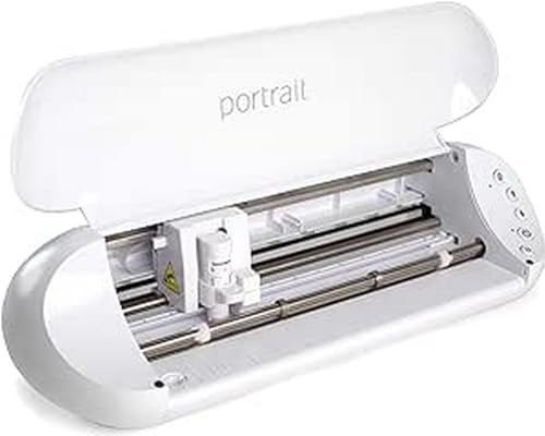 Silhouette America Plotter para aficionados SILH-PORTRAIT-3-5T-B, plástico, blanco, 20,3 cm