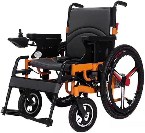 Silla De Ruedas Eléctrica,2 Baterías De Litio Extraíbles,Plegable Wheelchair Ligera De La Aleación De Aluminio Silla,Conduzca Con Potencia O Use Como Silla De Ruedas Manual,Rail transport (35~45 days)