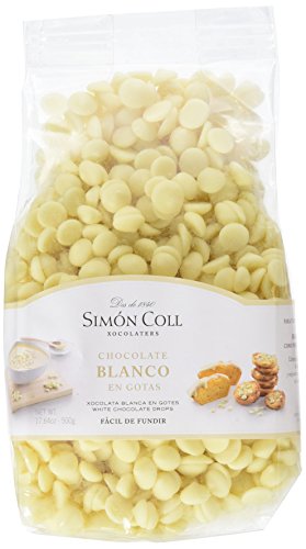 Simón Coll Gotas de Chocolate 500 gr Especial Respostería (Chocolate blanco)