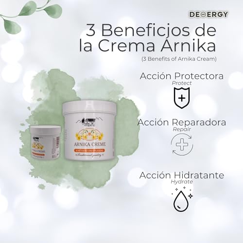 Sin Dolor Crema Arnica Antiinflamatoria NUEVA Formula, Producto Aleman, ORIGINAL | Elimina el Dolor Muscular y de las Articulaciones | Potente Crema Para Piernas Cansadas y Deportistas |