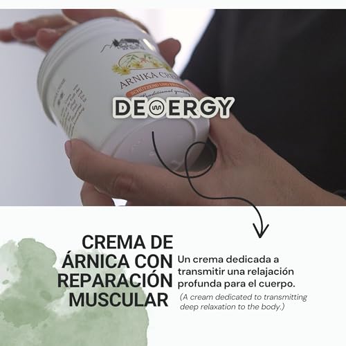 Sin Dolor Crema Arnica Antiinflamatoria NUEVA Formula, Producto Aleman, ORIGINAL | Elimina el Dolor Muscular y de las Articulaciones | Potente Crema Para Piernas Cansadas y Deportistas |