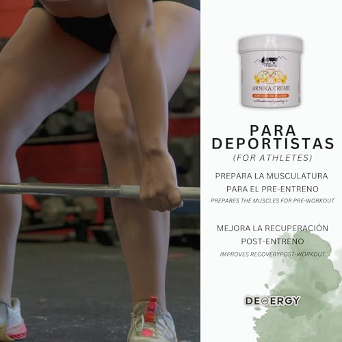 Sin Dolor Crema Arnica Antiinflamatoria NUEVA Formula, Producto Aleman, ORIGINAL | Elimina el Dolor Muscular y de las Articulaciones | Potente Crema Para Piernas Cansadas y Deportistas |