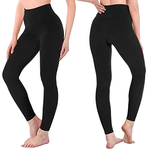 SINOPHANT Leggins Mujer, Pantalon Yoga Mujer, Mallas Deporte Mujer, Leggings Mujer Suaves Elásticos de Cintura Alta Tallas Grandes, Pilates S-M #1 Piezas Leopardo