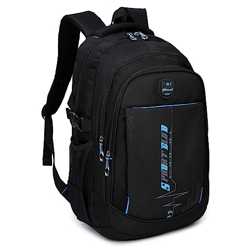 SIVENKE Mochilas Escolares Portátiles para Ocio, Viaje, Escuela, Mochilas Informáticas para Niños Jóvenes, Azul