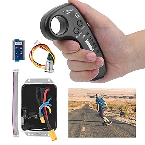 Skateboard Remote 36V Monopatín Eléctrico ESC Kit Controlador de Monopatín Eléctrico Longboard Y Control Remoto Motores Duales ESC Kit Sustituto