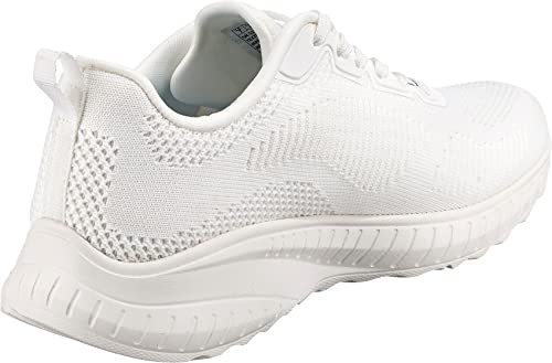 Skechers Bobs Squad Chaos Face Off, Zapatillas de Deporte Mujer, Blanco, 38 EU