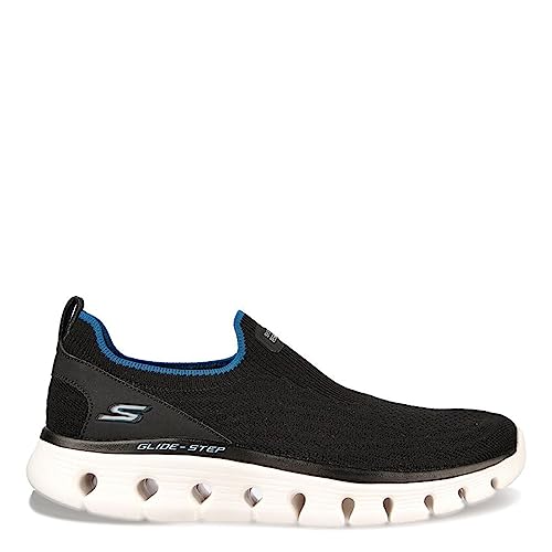 Skechers Go Walk Glide-Step Flex, Zapatillas Mujer, Black, 40.5 EU