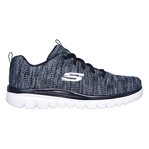 Skechers Mujer Graceful Zapatillas Deportivas para Correr Azul Marino EUR 41