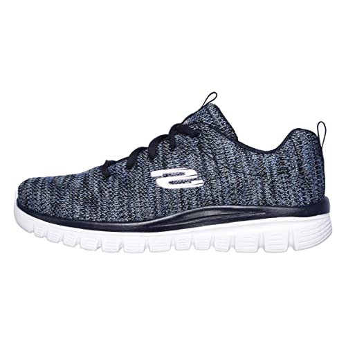 Skechers Mujer Graceful Zapatillas Deportivas para Correr Azul Marino EUR 41