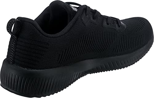 Skechers SKECHERS SQUAD, Sneaker para Hombre, Black Mesh/Trim, 44 EU