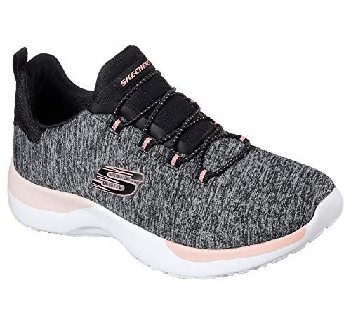 Skechers Sport Women's S Dynamight-Breakthrough Zapatillas - Negro Coral, 8 B (M) US