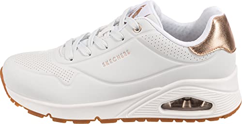 Skechers Uno- Golden Air, Zapatillas Mujer, Blanco, 40 EU