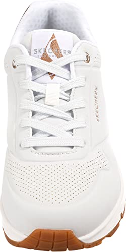 Skechers Uno- Golden Air, Zapatillas Mujer, Blanco, 40 EU