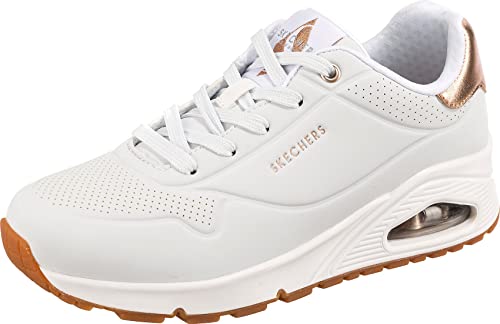 Skechers Uno- Golden Air, Zapatillas Mujer, Blanco, 40 EU