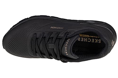 Skechers Uno - Stand On Air, Zapatillas Mujer, Negro, 39 EU