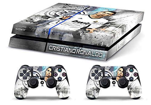 Skin compatible para PS4 OLD HD CRISTIANO RONALDO REAL MADRID - limited edition DECAL COVER ADHESIVO