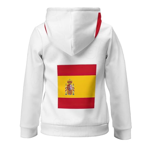 SkotO Cartagena España Niñas Sudadera Tops Sudadera Casual Sudadera De Diseñador Polar con Capucha Abrigos De Jersey Nuevo 8-10Y