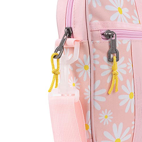 SKPAT - Cartera Extraescolares Niña - Maletin Escolar Infantil con Doble Asa, Ajustable - Mochila Bandolera Escolar Niña Ligera - Maletín Escolar Infantil para Colegio 133706, Rosa