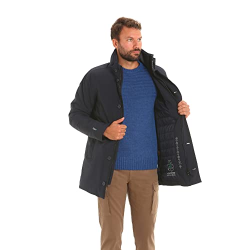 Slam Coat New Gardner Chaqueta para Hombre, Navy, XL