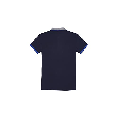 Slam E68 Camisa de Polo, Navy, L para Hombre