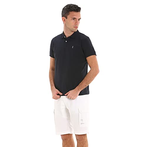 Slam G78 Camisa de Polo, Navy, M para Hombre