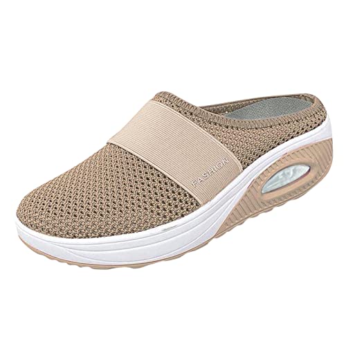 Slip Mujer Compra Online Calzado Mujer Verano 2023 Las Hombre Mocasines Zapatos Deporte Fondo de Goma de Punto Zapatos para Correr Negro Azul Zapatillas