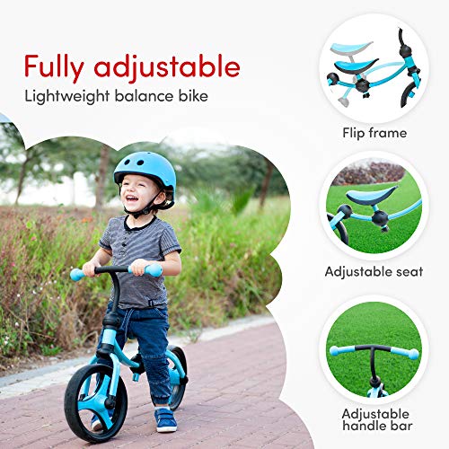 smarTrike Inteligente Trike Azul Impulsor 2-en-1 Blue Equilibrio Antes de Montar para los niños