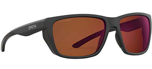 Smith Optics LONGFIN Gafas, Matte Charcoal/Chromapop Polarized Brown, 57 para Hombre