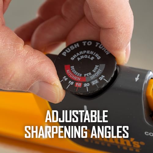 Smith's Sharpeners Ac50264 Affilacoltelli,Unisex - Adulto, Amarillo, un tamaño