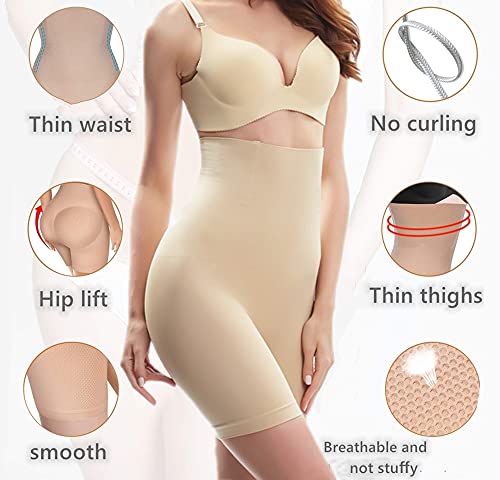 SOLO ACTFIT Pantalones Cortos para Mujer Faja Reductora Ropa Interior Cintura Alta Pantalones Moldeadores Adelgazante Shapewear