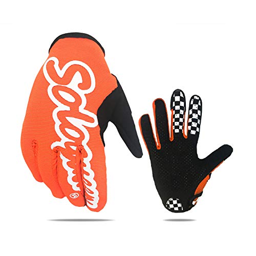 SOLO QUEEN Guantes de Sim Racing | Karting | Volante Games | ATV | Adulto Unisexo Coloreado Antideslizante