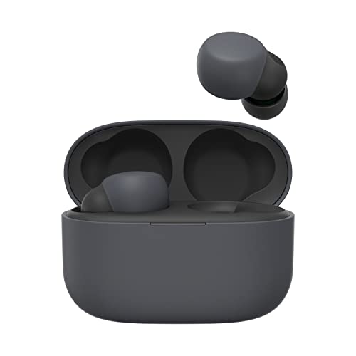 Sony LinkBuds S - Auriculares True Wireless con Noise Cancelling, Ultraligeros para llevarlos cómodamente todo el día, Calidad de llamada cristalina, Hasta 20 H de batería con estuche de carga, Negro