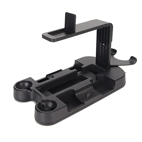 Soporte de Carga Vertical para PS VR PS4 Slim Pro PS5, Carga 2 Controladores DS5 2 Controladores de Movimiento, Función de Almacenamiento, Excelente Regalo