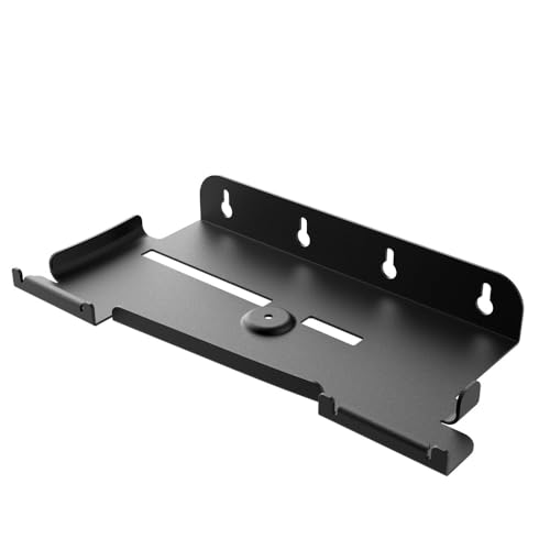 Soporte de Pared para PS5 Slim (Disc and Digital Edition),Soporte de Pared para Consola suspensión del Almacenamiento del Gamepad,Juego de Montaje de Soporte de Pared