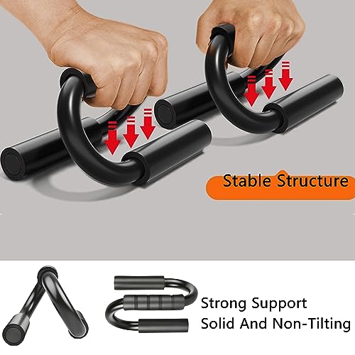 Soportes Para Flexiones, 1 Par Agarres Para Flexiones, Soporte Para Flexiones Push Up Bars, Agarraderas Flexiones, Antideslizante, Para Gimnasio Entrenamiento, Fitness, Ejercicios