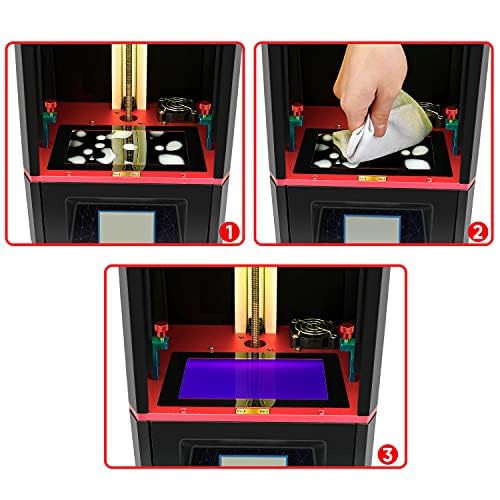 Sovol 2PCS Stick On Gasket para impresora de resina UV, película de protección Universal contra derrames de resina, compatible con Mars/Mars 2 Pro/Photon/Photon-S