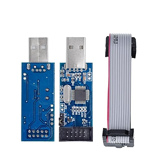 SP-COW 51 AVR USB ISP ASP Microcontrolador Programador Descargador con cable + 10 pines a 6 pines (3 pcs)