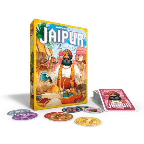 Space Cowboys | Jaipur | Juego de Cartas | A Partir de 10 años | para 2 Jugadores | 30 Minutos por Partida | Multilenguaje (Incluye Español)